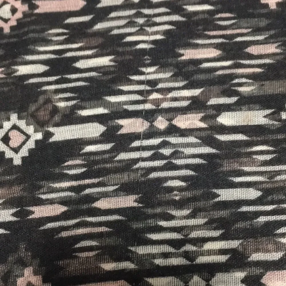 Self Esteem tribal print infinity scarf